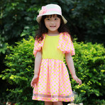 童装女童夏装2013韩版儿童短袖连衣裙 中大童夏季蛋糕裙公主裙子